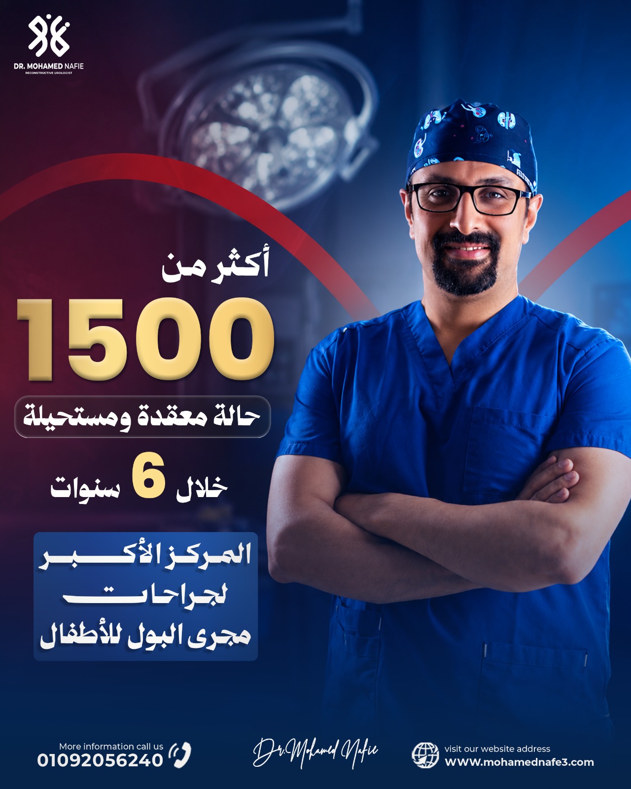  أفضل مركز متخصص في جراحات مجرى البول للأطفال والكبار في مصر والشرق الأوسط